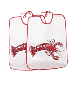 Set Van 2 Slabbetjes Kreeft