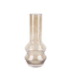 PRESENT TIME Vaas Blush - Glas Honingbruin - Large - 13x30cm