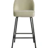 BePureHome Vogue Barstoel - Fluweel - Pistache - 89x50x55