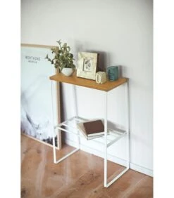 Yamazaki Side Table - Tosca - White -Huishoudelijke Producten Winkel 083d4096d7534882adf7e4e9d2a98a81