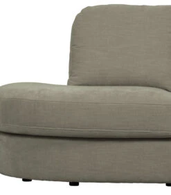 VTwonen Family 1-Zits Element Ronde Hoek Links - Grijs - 85x93x98