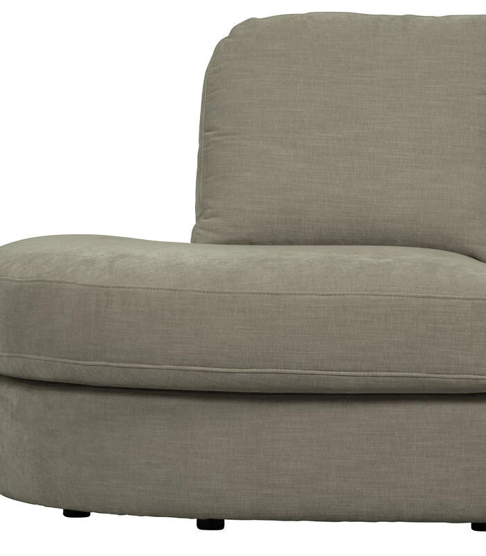 VTwonen Family 1-Zits Element Ronde Hoek Links - Grijs - 85x93x98 1 VTwonen Family 1-Zits Element Ronde Hoek Links - Grijs - 85x93x98