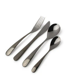 Bestekset 24-delig Zwart Viva