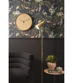 Leitmotiv Stoel Explicit - Suede Look Zwart - 74x71x74cm -Huishoudelijke Producten Winkel 096871dd553145289f54c66721193138