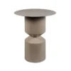 Leitmotiv Bijzettafel Diabolo - Grijs - 40,5x40,5x46,5cm