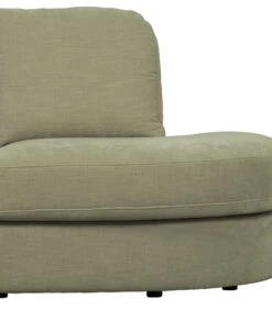 VTwonen Family 1-Zits Element Ronde Hoek Rechts - Groen - 85x93x98