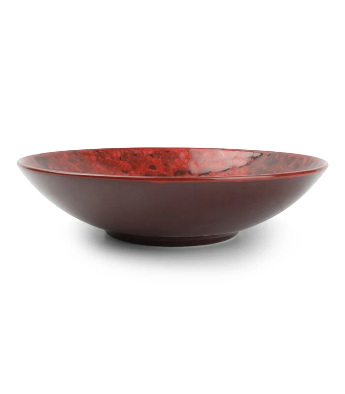 Diep Bord 21xH5cm Burgundy Ardor - (x4) 2 Diep Bord 21xH5cm Burgundy Ardor - (x4) - Afbeelding 2