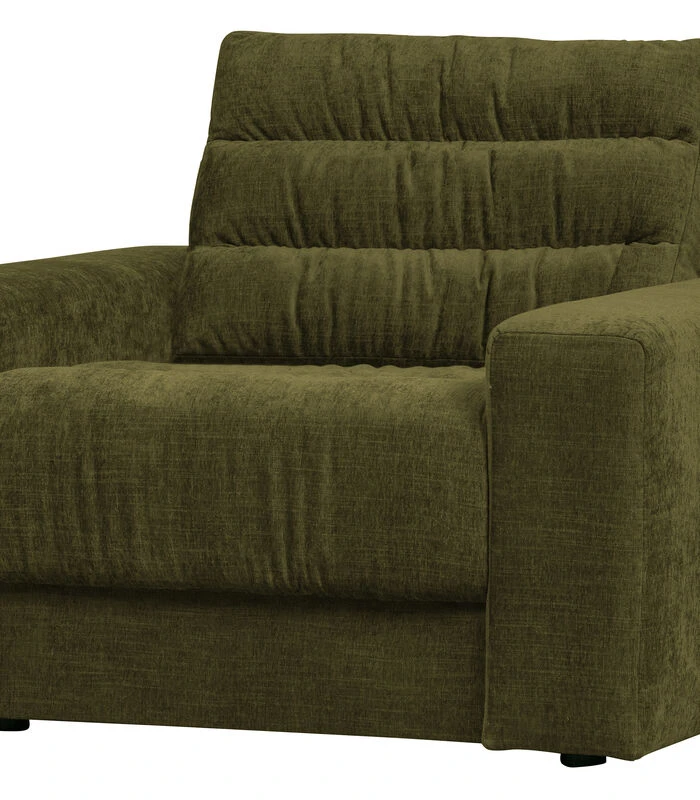 BePureHome Date Fauteil - Vintage - Groen - 78x103x99 2 BePureHome Date Fauteil - Vintage - Groen - 78x103x99 - Afbeelding 2