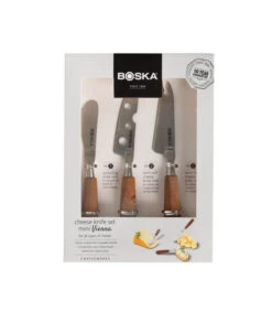 Kaasmessenset Mini Vienna - 3 Kaasmessen - Bruin -Huishoudelijke Producten Winkel 16a28df3e524442281b14270a44accff