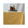 Curry Geel Mozaïek Gecoat Tafelkleed