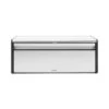 Brabantia Broodtrommel Met Klepdeksel, Matt Steel Fingerprint Proof / Matt Black