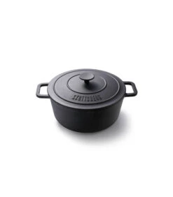 Braadpan Cast Iron 28 Cm 5.5 L Zwart Gietijzer