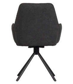 Amber Draai Eetkamerstoel - Boucle - Grijs - Set Van 2 -Huishoudelijke Producten Winkel 1ab810509adb4dc4a59f54a7d9223777