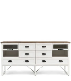 Dressoir Kasten - Bridgeville Dresser XL - Wit