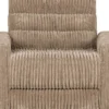 BePureHome Date Fauteuil - Grove Ribstof - Travertin - 78x103x99