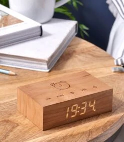 Flip Click Clock Wekker - Kersen/LED Wit -Huishoudelijke Producten Winkel 1cb14a476c0c4aa8810c96e1aaa5e842
