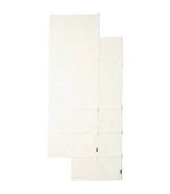 Set Van 2 Textiele Tafellopers, Plain - Whisper White - Wit - 150x50CM