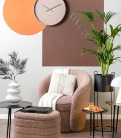 Leitmotiv Bijzettafel Supreme - Zwart - Ø42,5cm -Huishoudelijke Producten Winkel 1dd400eb2bca4ebdb02ff9395c60b4c5