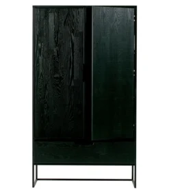 Exclusive Silas 2-Deurs Kast - Essen - Blacknight - 149x85x35 -Huishoudelijke Producten Winkel 1de288e7830a4ba293a4e436ea101791