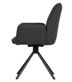 Amber Draai Eetkamerstoel - Boucle - Grijs - Set Van 2 -Huishoudelijke Producten Winkel 1e337ae419f7473d836d523e68d8131f