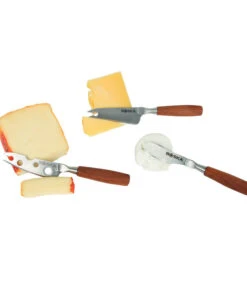 Kaasmessenset Mini Vienna - 3 Kaasmessen - Bruin -Huishoudelijke Producten Winkel 206ed08a776744bca93f497dea7ef6d8