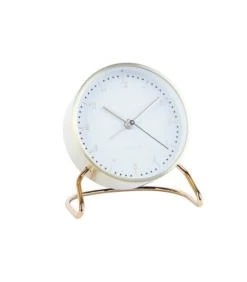 Karlsson Wekker Stylish Numbers - Wit - Ø9x11cm