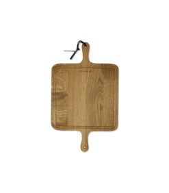 BBQ Serveerplank XL Vierkant - Geolied Gerookt Eiken