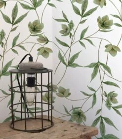 WELLINGTON Behang - Bloemen Hellébore Patroon -Huishoudelijke Producten Winkel 258c8d786ec24eeabc1fe9677742521d