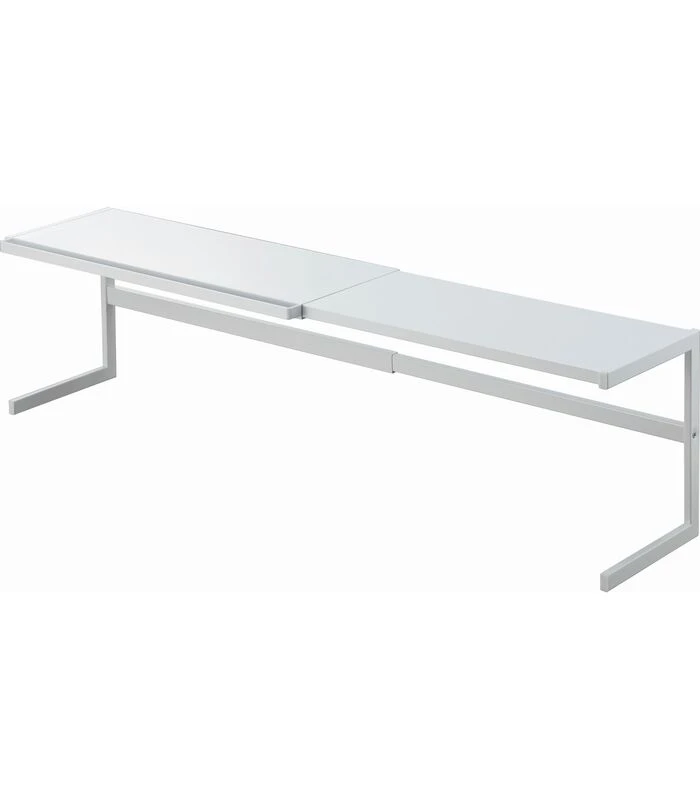 Yamazaki Extendable Kitchen Rack - Tower - White 2 Yamazaki Extendable Kitchen Rack - Tower - White - Afbeelding 2