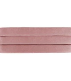 Leitmotiv Bank Explicit - Suede Look Roze - 121x41x43cm -Huishoudelijke Producten Winkel 2804d92036554791b427e88847e7ac58