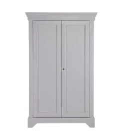 WOOOD Isabel Brocante Kast - Grenen - Betongrijs - 191x118x47