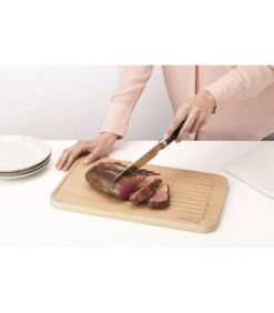 Brabantia Profile Houten Snijplank Voor Vlees, Large -Huishoudelijke Producten Winkel 29f2028d4230489eaecc4b71bb7dd53a
