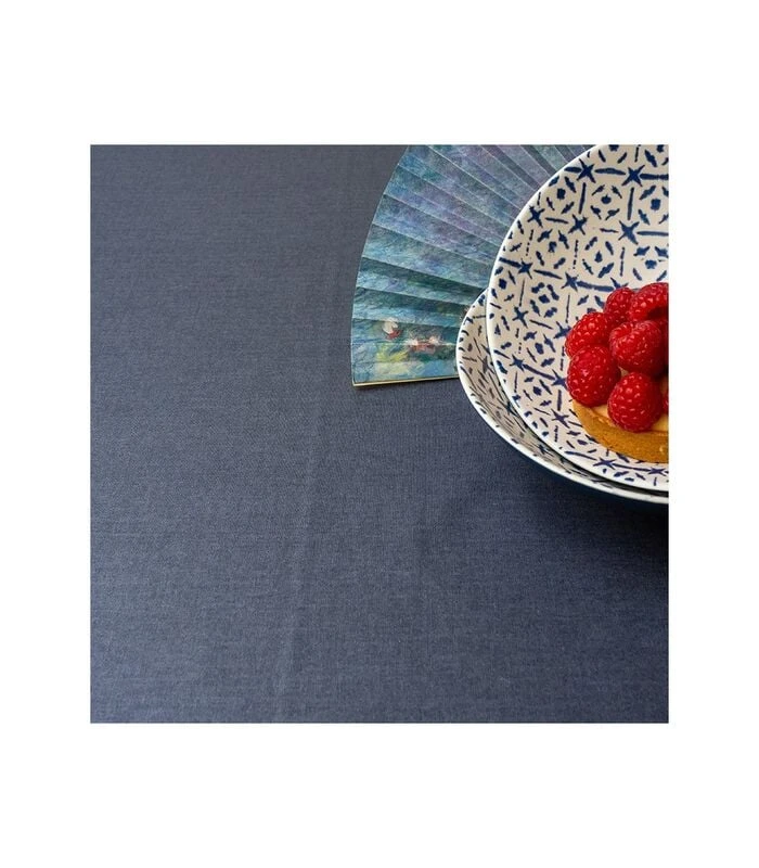 Effen Antracietgrijs Gecoat Tafelkleed 3 Effen Antracietgrijs Gecoat Tafelkleed - Afbeelding 3