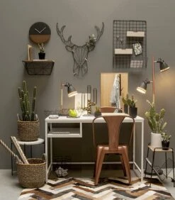 PRESENT TIME Memo Bord Linea Deer - Zwart - 75x58x7,5cm -Huishoudelijke Producten Winkel 2bc957b217e94d61b3f0dda86f01c753