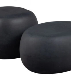 VTwonen Bijzettafel Buiten Pebble - Betonlook - Antraciet - 31x65x49 -Huishoudelijke Producten Winkel 2d93392e99b54d1fa2e423f402e07ab5