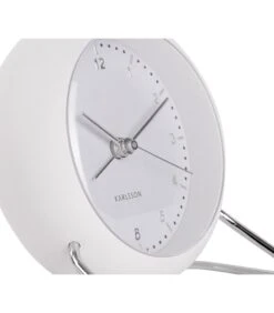 Karlsson Wekker Val ABS - Wit - 11x11x9cm -Huishoudelijke Producten Winkel 2ded09a953a04b64a65903cbeb390e97