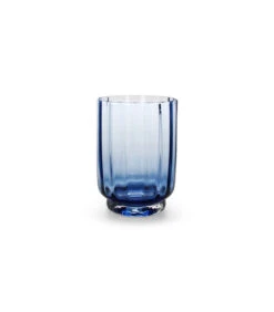 Glas 41cl Blauw Linea - Set/4
