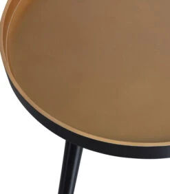 WOOOD Esma Bijzettafel - MDF - Multikleur - 41x41x41