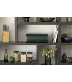 Brabantia Broodtrommel Met Schuifdeksel, Pine Green -Huishoudelijke Producten Winkel 32035cae83f3406486bea6be2d9ff49f