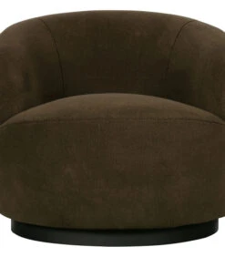 BePureHome Woolly Draaifauteuil - Schapenvacht - Groen - 71x84x88