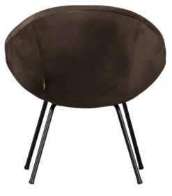 Fauteuil Moly - Velvet - Dark Night - 74x75x76 -Huishoudelijke Producten Winkel 342300a5bb1c4b118d25fa4ce6b4e561