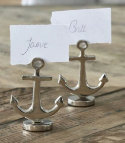 Naambordje Anker, Aamhouder Voor Diner Tafelschikking - Anchor - Goud - Set Van 2 -Huishoudelijke Producten Winkel 35c8d80beb7d443aac5c9068630a02e2
