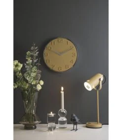 PRESENT TIME Vaas Glow - Glas Zandbruin - Large - 17x28cm -Huishoudelijke Producten Winkel 35e18352af6044839450b065df910bb3