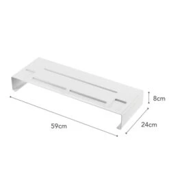 Yamazaki PC Monitor Stand - Tower - White -Huishoudelijke Producten Winkel 36908c6df7524a0c80676b51e5efd272