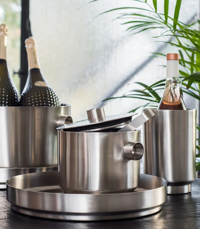 RONDO Dienblad Medium Pure Stainless 2 RONDO Dienblad Medium Pure Stainless - Afbeelding 2