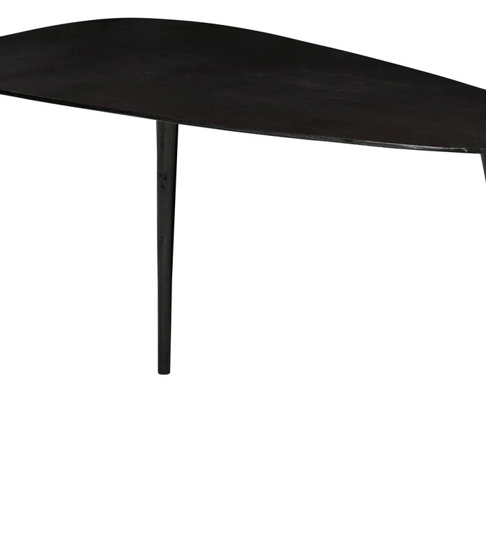 BePureHome Triangle Bijzettafel - Metaal - Zwart Nikkel - Set Van 2 3 BePureHome Triangle Bijzettafel - Metaal - Zwart Nikkel - Set Van 2 - Afbeelding 3