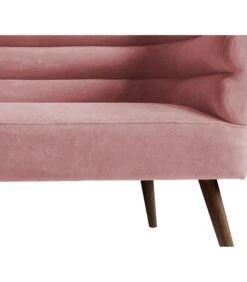 Leitmotiv Bank Explicit - Suede Look Roze - 128x71x74cm -Huishoudelijke Producten Winkel 39af87f6127e4149988ac4d2acba52e6