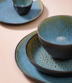 Palmer Schaal Lotus 15 Cm 1 L Turquoise Stoneware 2 Stuk(s) -Huishoudelijke Producten Winkel 39dae7ba198e4ade85bf253ff47fc333