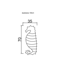 Buitenkussen Zeepaardjevorm -Huishoudelijke Producten Winkel 3a3d27d9c2744d1d911ec0865e0dc982