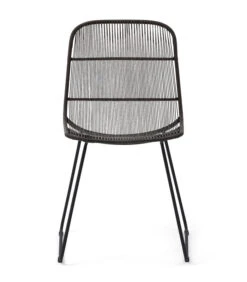 Tuinstoel - Draadstoel - Hartford Outdoor Dining Chair - Zwart
